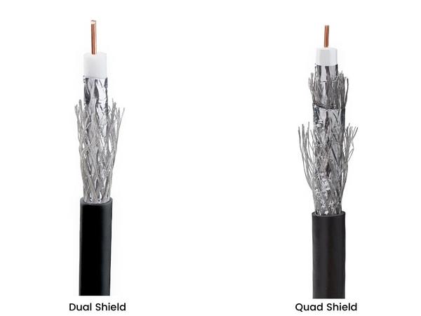 The Difference Between Dual Shield vs Quad Shield Coaxial Cable