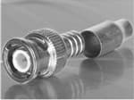 BNC crimp-on connector