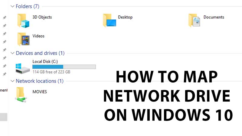Map a network drive in Windows 10: A step-by-step guide